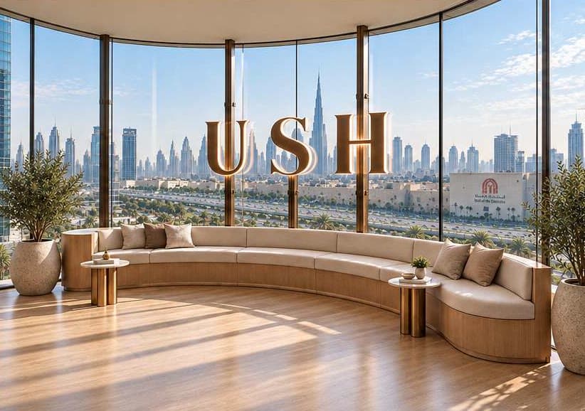 The Union Square House Al Barsha office overlooking Dubai