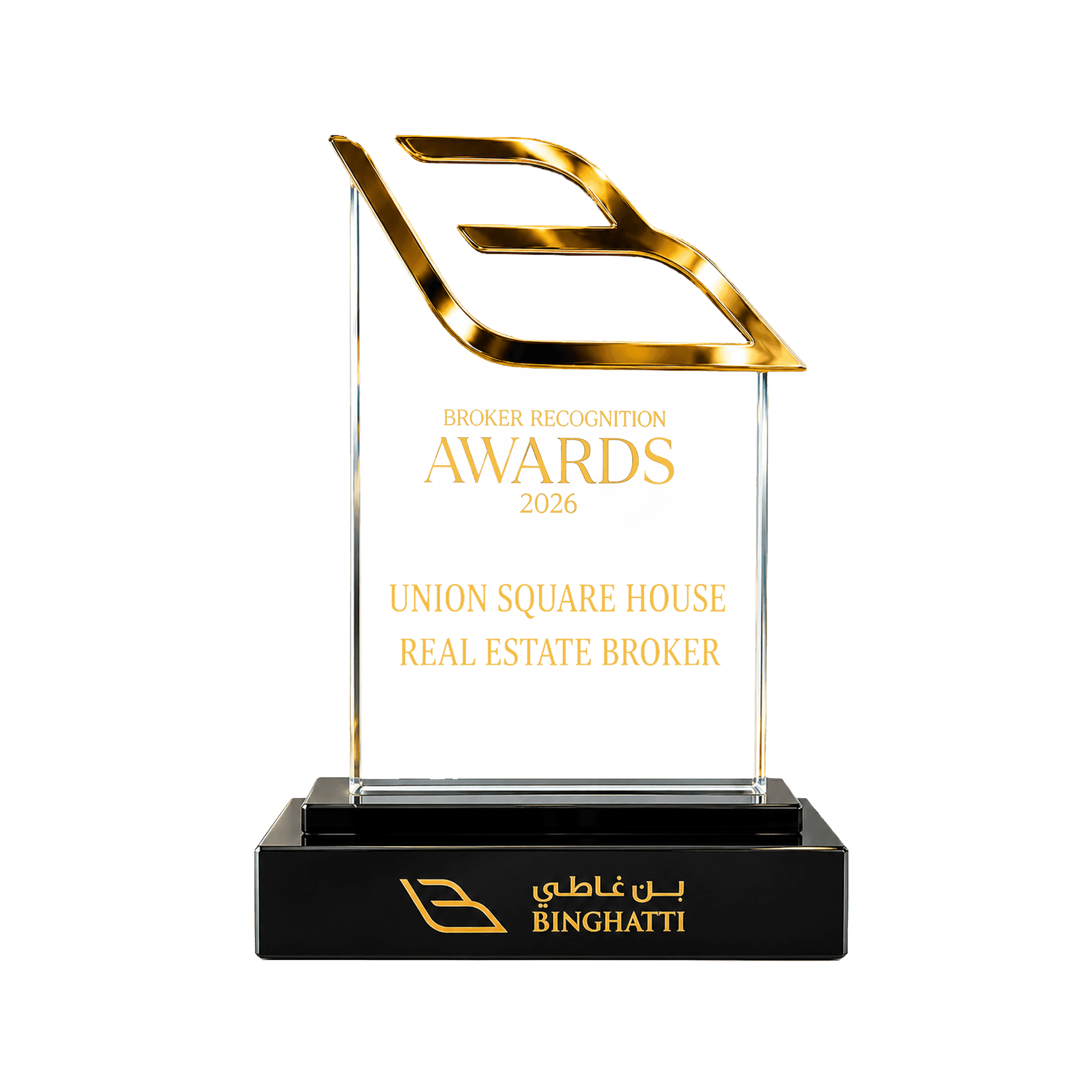 Binghatti | Broker Recognition Award - 2026 - Binghatti