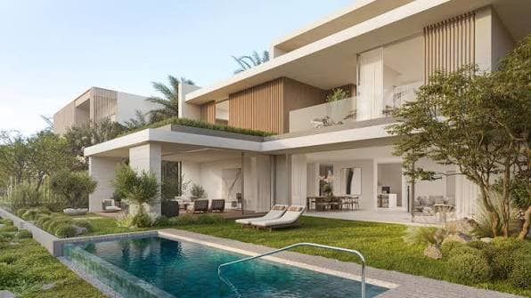 Newly completed off-plan apartment tower in Dubai at handover stage