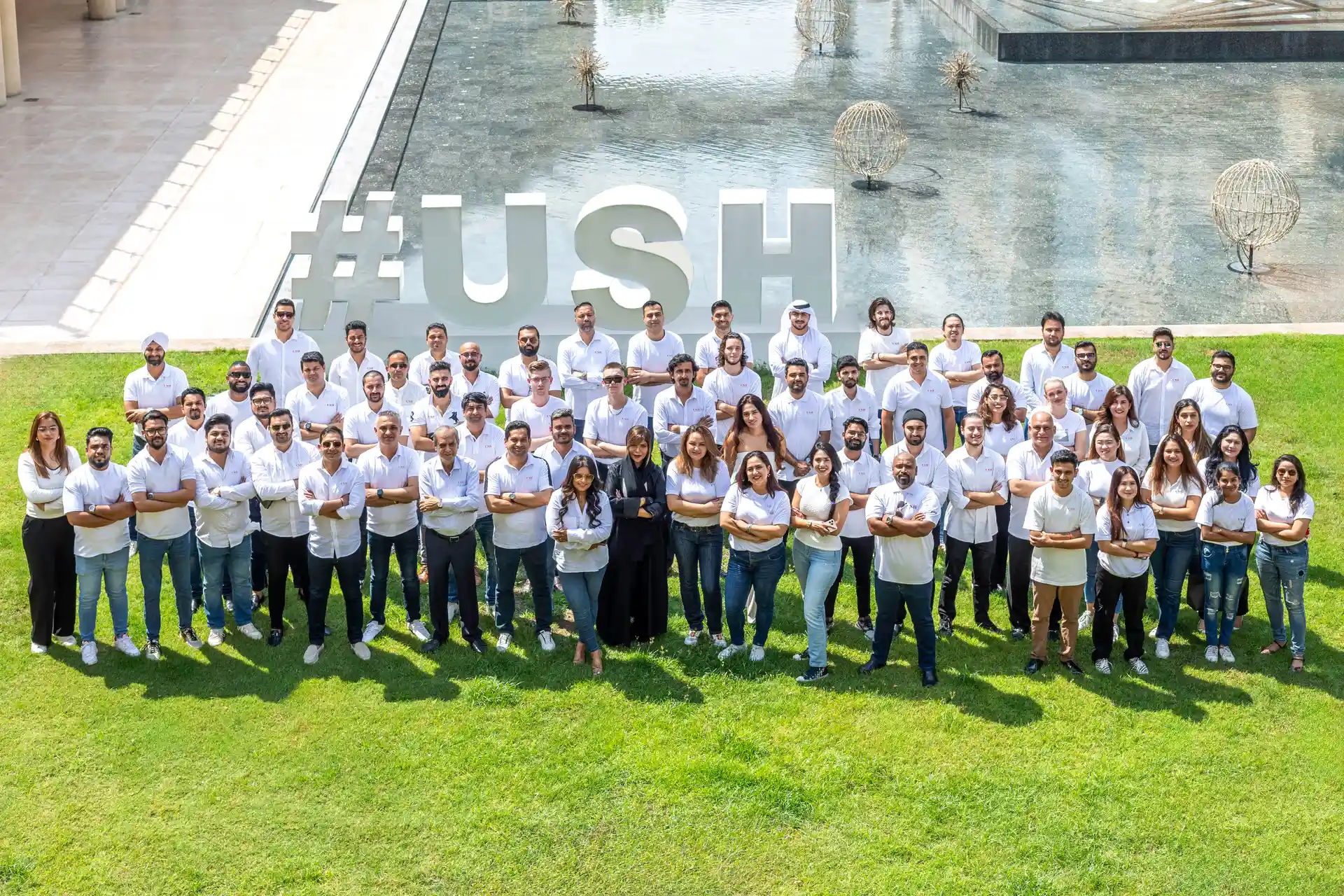 USH Real Estate team — Dubai property consultants at work